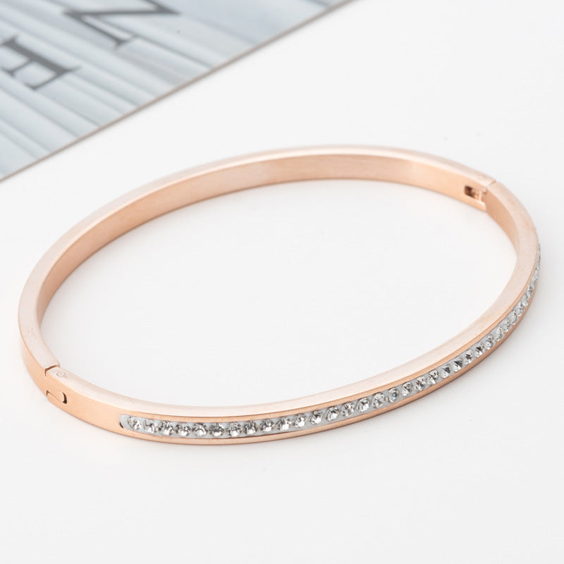 Crystal Line Bracelet