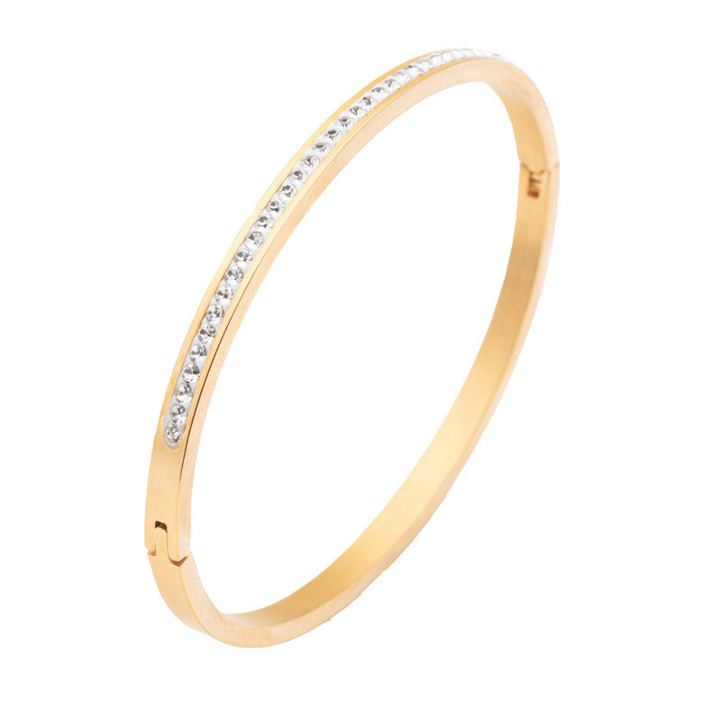 Crystal Line Bracelet