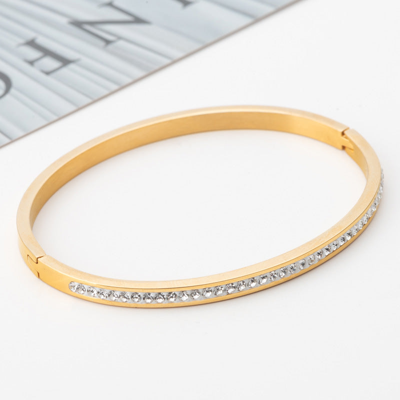 Crystal Line Bracelet