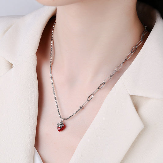 ELARÉ Strawberry Muse Necklace