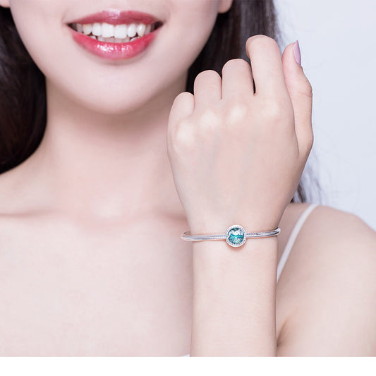 Pearlwave Bracelet by ELARÉ – Elegant Pearl and Silver Design