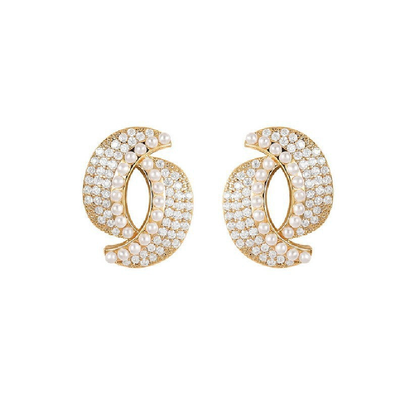 ELARÉ Luxe Radiance Studs – Premium Jewelry with Radiant Gemstones