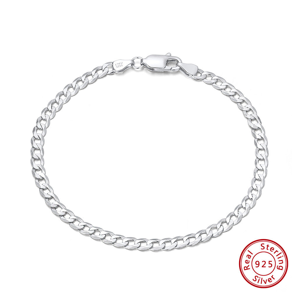 ELARÉ Sleek Geo-Link Bracelet – Premium Jewelry with Geo Link Pattern