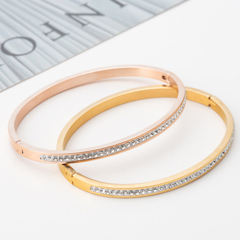 Crystal Line Bracelet