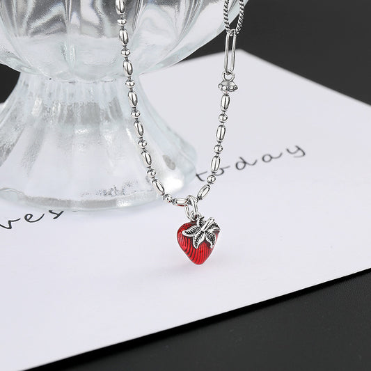 ELARÉ Strawberry Muse Necklace